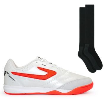 Imagem de Chuteira Futsal Topper Maestro Td IV+Meião Color Sports de Futebol-Masculino