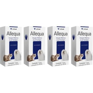 Imagem de Colirio Allequa 10ml - Ucbvet - 4 Unidades