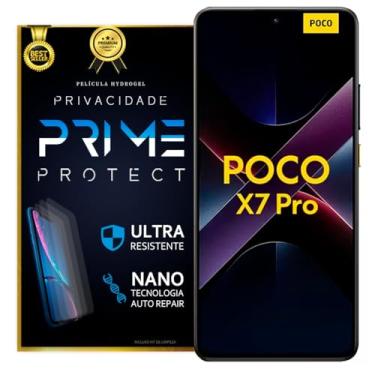 Imagem de Película Hidrogel - Mi Poco X7 Pro - Privacidade - Frontal