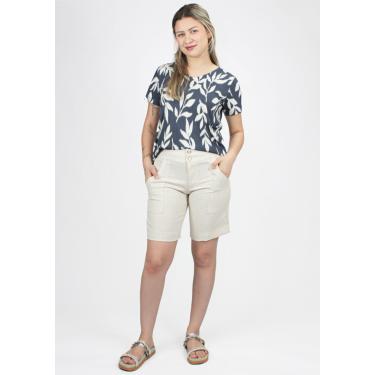 Imagem de Bermuda Pau a Pique Linho Off White