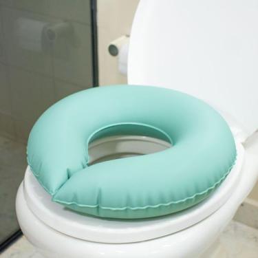 Imagem de Almofada Ortopédica Higiênica P/ Vaso Sanitár Assento Banho - PLASTICO