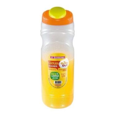 Imagem de Jarra Garrafa Água Geladeira Sanremo 1,6 Gole Gut Cilindrica