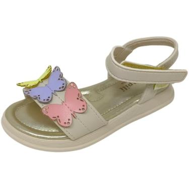 Imagem de Sandalia Infantil Menina Conforto Borboleta Flower Pampili