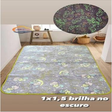 Imagem de Tapete sala antiderrapente antialergico 340 aveludado nao solta pelo indiano 1,00x1,50