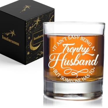 Imagem de Innfueunun Trophy Husband Glass, presentes de café e uísque para homens, presentes de Natal para maridos