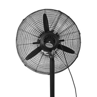 Imagem de letsinstyle Pacote com 2 capas de malha para ventilador de pedestal, capa de proteção contra poeira de 76 cm para proteção de dedos, capas laváveis à prova de poeira, capa de ventilador elétrica de