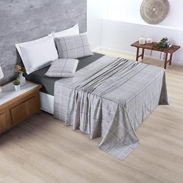 Imagem de Jogo De Cama Avere 200 Fios Queen 04 Peças 100% Poliéster - Dallas