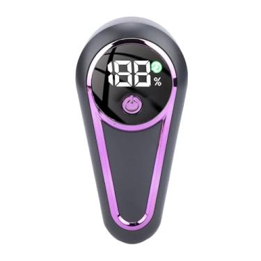 Imagem de SUNGOOYUE Barbeador de Tecido, Removedor de Fiapos Elétrico Recarregável, 6 Lâminas Com Motor Estável para Suéteres, Roupas, sofá, Móveis, Cobertores de Penugem, Remoção de Penugem de (Cinza Roxo)