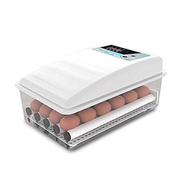 Imagem de Incubadora Automática de Ovos Incubadora de Ovos 9 Ovos Aves com Controlador de Temperatura e LED Candler Ovos Aves para Galinhas Patos Pássaros