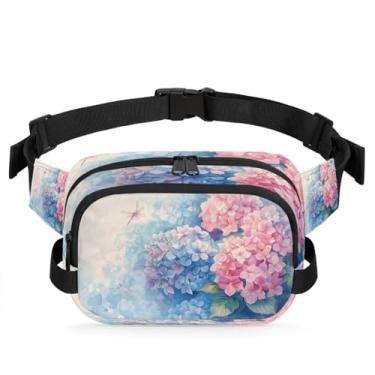 Imagem de Pochete retrô animal pássaro flor para mulheres e homens com alça ajustável bolsa de cinto bolsa transversal bolsa de peito bolsas de bumbum bolsa tiracolo, Cor 27