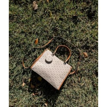 Imagem de Bolsa Conforto e Estilo Monograma Elegance Chenson - Preto 3485410