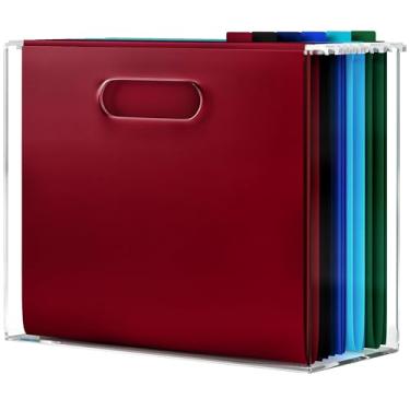 Imagem de CLASSIC ACRYLIC Organizador De Arquivos Para Mesa - Esta Caixa Armazenamento Acrílico É Ótima Organização Escritório Seu Moderno Porta-Revistas Um Ótimo Presente Casa/Espaço Trabalho