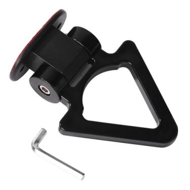 Imagem de Kit de gancho de reboque preto em forma de V universal decoração de carro adesivo de decoração de carro para-choque compatível com qualquer caminhão SUV (não funcional, apenas para fins decorativos)