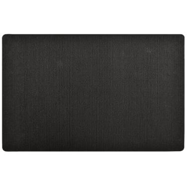 Imagem de TSENQUE Tapete de porta frontal preto personalizado para porta da frente, tapete externo de outono, tapete de banho absorvente de água, antiderrapante, 81 cm x 50 cm