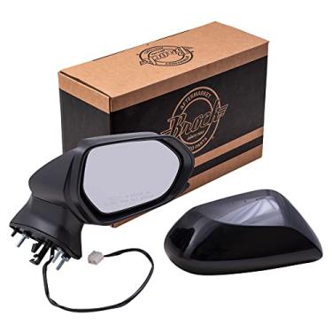 Imagem de Espelho de energia lateral do passageiro de substituição compatível com Toyota Camry 2018-2021