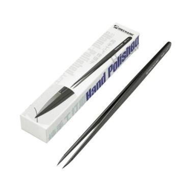 Imagem de Pinça De Precisão Em Aço Inoxidável Não Magnética Com Ponta De 0,008mm