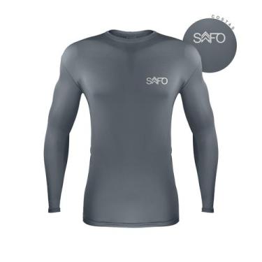 Imagem de Camisa Térmica Segunda Pele - SAFO MILITAR, Cinza, PP