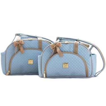 Imagem de Conjunto Kit Bolsas Maternidade Bebe Menina Menino Enxoval Miellu - Li