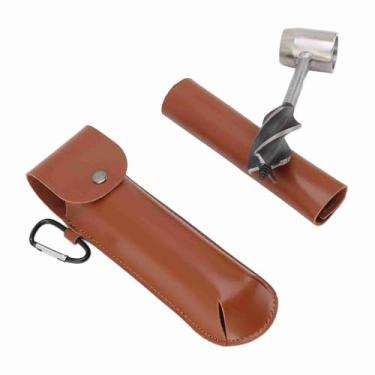 Imagem de Domary Chave Helicoidal Manual de Madeira, Ferramenta Durável de Sobrevivência para Marcenaria Ao Ar Livre