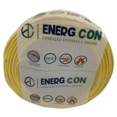 Imagem de Fio Cabo Flexivel 2,5mm amarelo 100 metros - ENERG CON