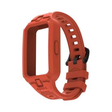 Imagem de Pulseira De Silicone Respirável Para Huawei Band 10 9 8 7 6 Substituiç