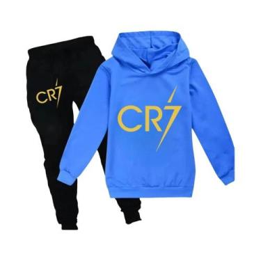 Imagem de Conjunto De Moletom Com Capuz E Calças Para Meninos De 3 a 12 Anos, Pr