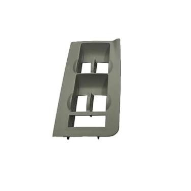 Imagem de Compatível com Audi A4 A6 C5 quadro de interruptor de elevador quadro decorativo quadro de máscara cinza bege preto substituição maçaneta(Dark Grey)