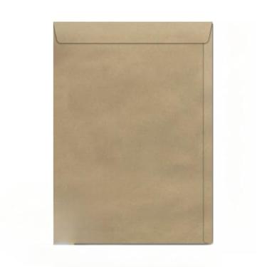 Imagem de 100 Envelope Para Documento Kraft Pardo Branco Ouro 22x32cm(*(A3) 37x45 Pardo/Kraft*)