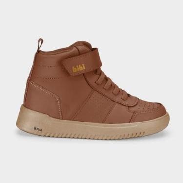 Imagem de Abotinado Infantil Bibi New Way de Couro Masculino-Masculino