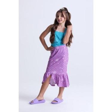 Imagem de Conjunto Infantil Menina Verão Sereia-Feminino