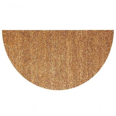 Imagem de Capacho Fibra De Coco Natural Sem Estampa 60x33cm - Uzoo Capacho Fibra De Coco Ml 60x33cm Natural Sem Estampa