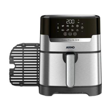 Imagem de Air Fryer Arno Airfry & Grill Expert com Timer Inox 4,2L, Inox, 110V