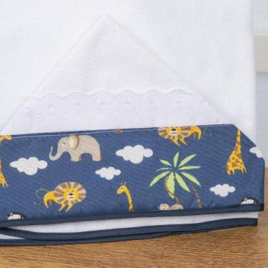 Imagem de Toalha De Banho Bebê Com Capuz Atoalhada - Varias Estampas - Criativa,