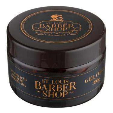 Imagem de Gel Cola Fixador Barber Shop Cabelo Barba Original 300g - St. louis Ba