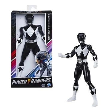 Imagem de Boneco Power Rangers Mighty Morphin 24 Cm Preto Hasbro