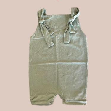 Imagem de Jardineira Verão Bebê Macacão Curto de Bebe Infantil P M G 1 - Mali Ar