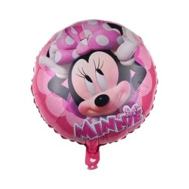 Imagem de Balões De Folha Da Minnie Fofos Para Decoração De Festa De Aniversário