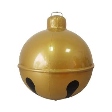 Imagem de Bola Inflável de Natal Gigante (60cm) - Decoração para Árvore de Natal