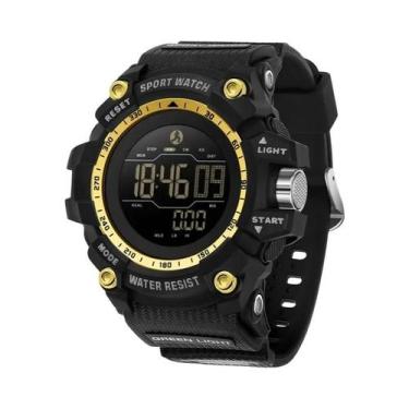 Imagem de Relógio Esportivo Masculino À Prova d'Água Com Mostrador Grande, Multi