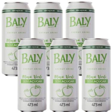 Imagem de Energetico Baly Maça Verde Sem Acucar 6x473ml Pack