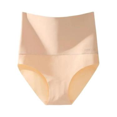 Imagem de Calcinhas Modeladoras Sem Costura De Cintura Alta Para Mulheres, Antib