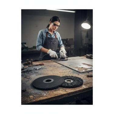 Imagem de Disco Strip Removedor Tinta Verniz Ferrugem Preto 115mm - Congratulati