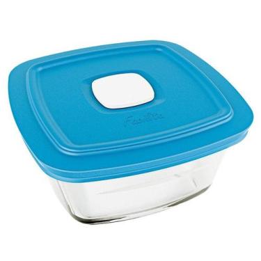 Imagem de Facilita Vap 500ml C/ Tampa Vidro Marmita Nadir Figueiredo, 500ml, Tra