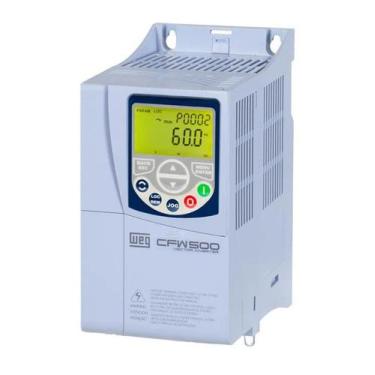 Imagem de Inversor de frequência WEG CFW500 Geração 2 5cv 380v 10a Com Entrada T