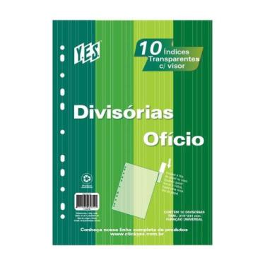Imagem de Divisória com 10 Divisões - Ofício - Visor Transparente - Yes