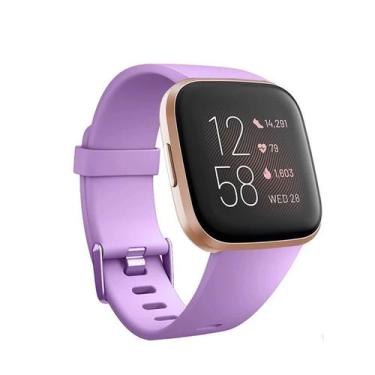 Imagem de Pulseiras Silicone 22mm para Smartwatch - Lagos Importadora, Lilás