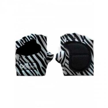 Imagem de Luva de Musculação M Feminina Zebra HammerHead