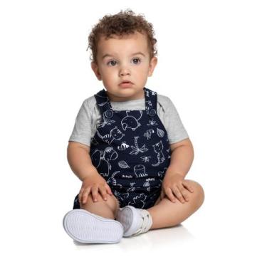 Imagem de Macacao masculino infantil - Indigo