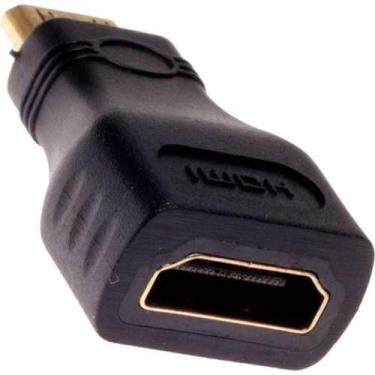 Imagem de Adaptador Mini Hdmi Macho X Hdmi Femea  1080i Tablet Gold - Dex