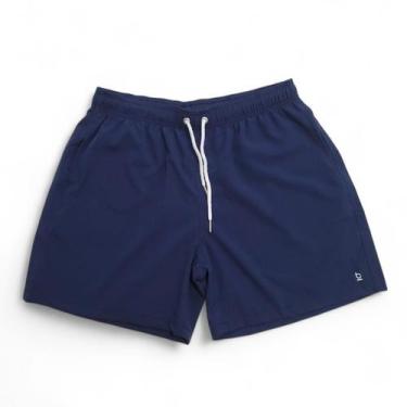 Imagem de Calção Short Praia Liso Em Elastano DareEsportes Masculino Adulto - Re